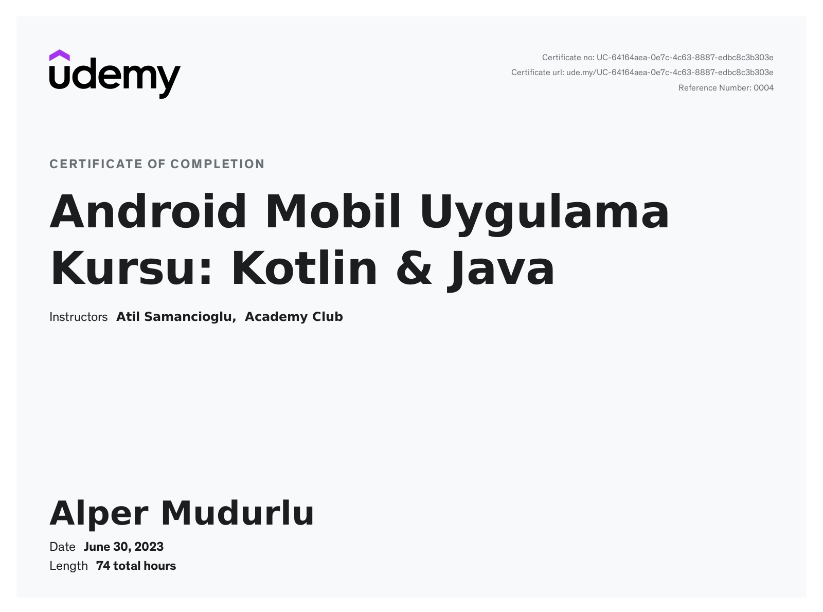 Android-Udemy